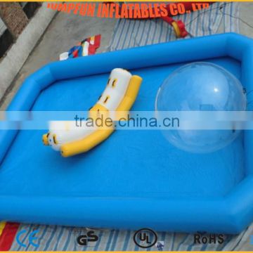 Pool Inflatable and water balloon and water totter games