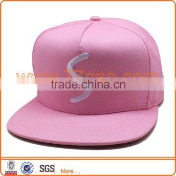 Pink Caps And Hats Pink Snapback With Metal Buckle