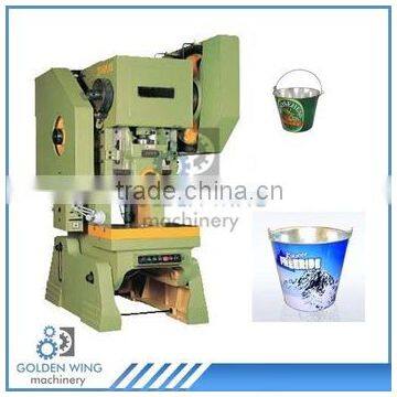 Semi-automatic Punch Press Can Body Blanking For Cutting Material of Tin Can Flower Fruit Pallet Tray Making Machine Line