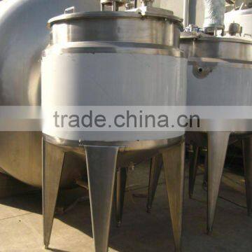 high quality stainless steel milk storage tank