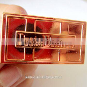 Bright Copper Color Metal Label for Sex Lady Jeans photo-3