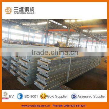 Prefabricated galvanized welded steel roof trusses