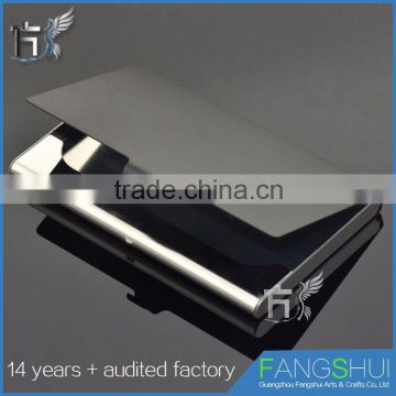 Wholesale fashionable aluminium card case cheap wholesale