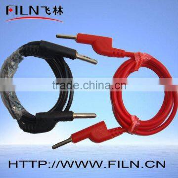 4mm complete insulated metal banana plug