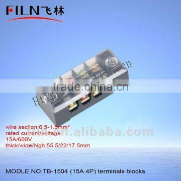 pcb terminal block TB-1504 15A 4P