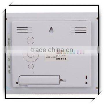 Hotsale 8 Inch Wide Screen Imitate For GADMEI LCD Digital Photo Frame White photo-4