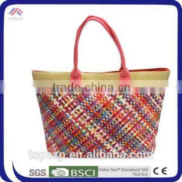 Lady Tote Casual Bag Paper Straw Bag photo-6