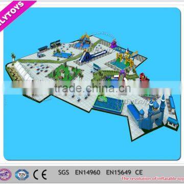 Standard Design Giant Inflatable Ground Park, Inflatable Amusment Park, Water Park Equipment photo-2