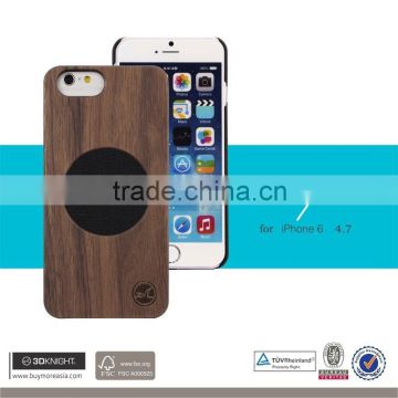 Unique Design Real Wood Phone Case for Iphone 6 6S, OEM Eco-friendly Wood Bamboo Ultra Slim Bumper Cover for iPhone Case Bag