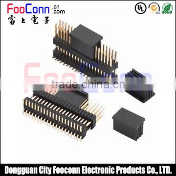 pin connector 1.27mm board spacer dual row smt type