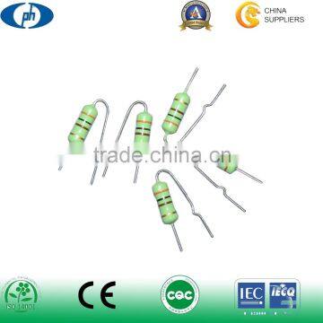 high operating temperature carbon film fixed resistor