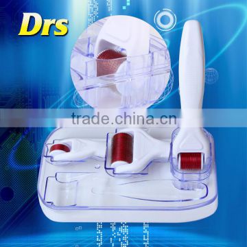 Hot sale microneedling derma roller with 300/720/1200 titanium needles for facial care