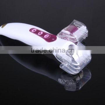 Replaceable head 540 skin vibrating photen derma roller micro needle therapy system