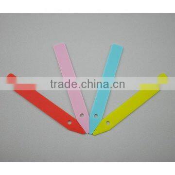 4 Inch Gardening Plastic Assorted Colored Pointed Plant Tag