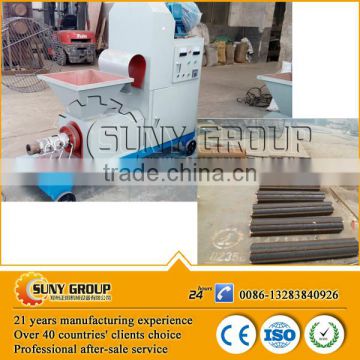 Sugarcane bagasse , rice husk, straw charcoal rod making machine