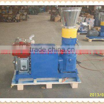 2015 promotion flat die wood pellet machine with diesel engine