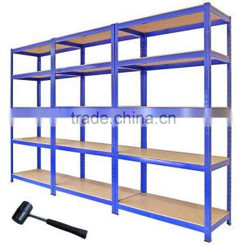 5 Tier 3 bays Chipboard storage shelf racking