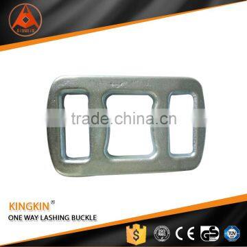 32MM blue passivated forged one way lashing buckle one trip strap buckle
