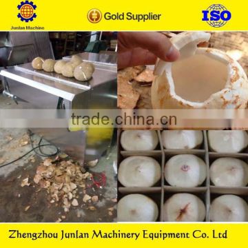 stainless steel coconut dehusking machine