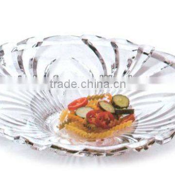 plastic acrylic Round fruit tray plastic serving fruit tray fruit dish fruit stand