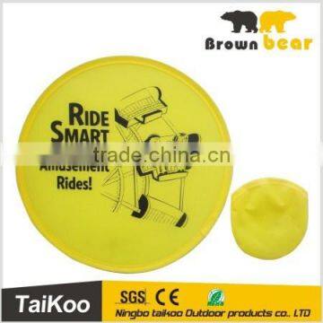 promotion cloth fold up frisbee