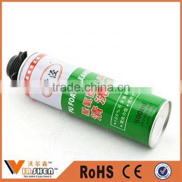 all purpose insulation Spray PU foam/polyurethane foam cleaner waterproof