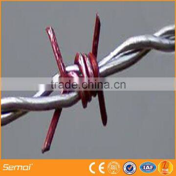 cheap hot galvanized 2.2mm barbed wire price