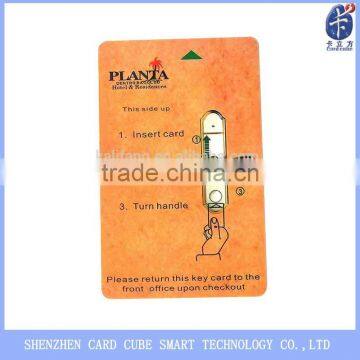 hotel door rfid card for lock system