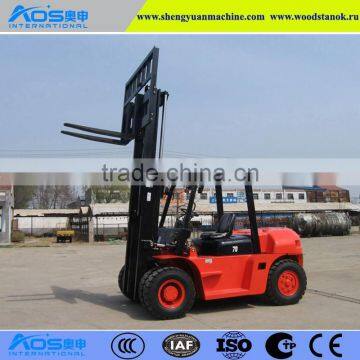 7T Capacity Diesel Forklift Truck For Sale