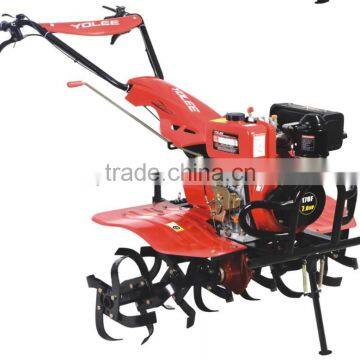 Mini tiller rotary cultivator Power tiller Rotary tiller . motor hoe