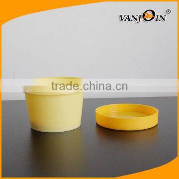 4 Ounce Orange Plastic Bottles Wide Mouth photo-2