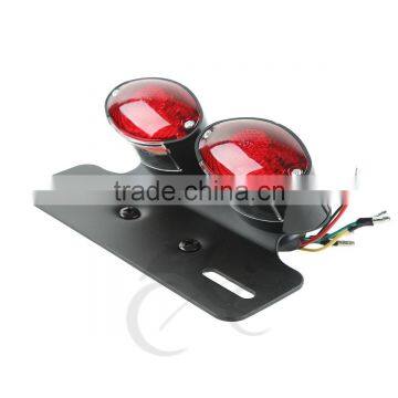 Motorcycle Cat Eye LED Brake Taillight With Turn Signals For YZF R6 03-08