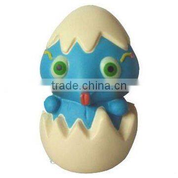 PU foam antistress eggshell chiken stressball chicken souvenir