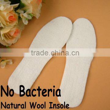 Moisture-proof no bacteria natural lambs wool insole