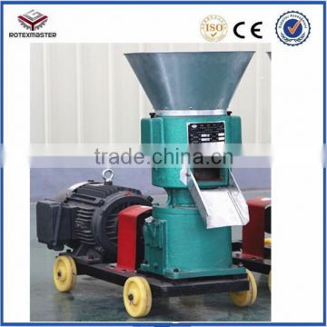 Compress Wood Pellet Mill/Flat Die Wood Pellet Machine/Wood Pellet Hammer Mill