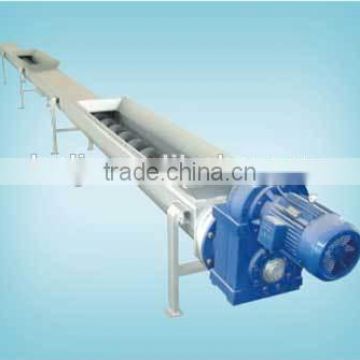 U-shape Stainless steel screw conveyor used for food industry, SS304 screw conveyor