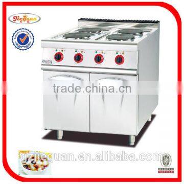 Stainless Steel Electric Range With 4-Burner and Oven for Restaurant Use(EH-887B) photo-4
