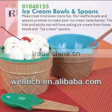Ice Cream Bowls & Spoons 01040155