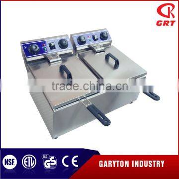 GRT - E132B 2017 Hot Sale Electric Comercial Double Basket Deep Fryer photo-3