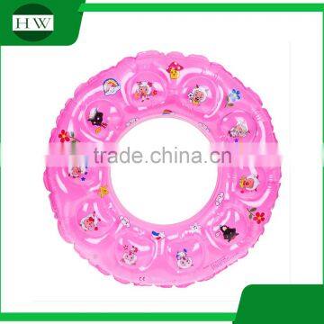 customized inflatable baby infant swimming floating ring inflatable donut baby swim ring