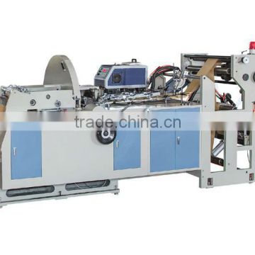 Automatic High Speed Paper Bread Bag Making Machine With Film Patching Window