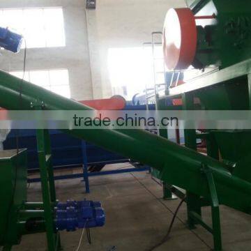 Pet Bottle Flakes Recycling Crushing With Hot Washing Mahine photo-4