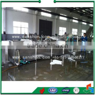 China Vegetables And Fruit Blancher,Vegetable And Fruit Blanching Machine