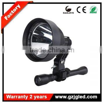 Portable Led Spotlights 10W 140mm Reflector Rechargeable Hunting Spotlight photo-2