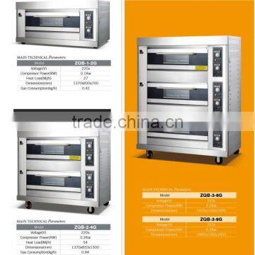 Commercial Automatic Bakery Gas Electric Bread Baking Oven/ Bakery Machinery for Bread Making/ Bread Baking Oven(ZQB-3-6G) photo-2