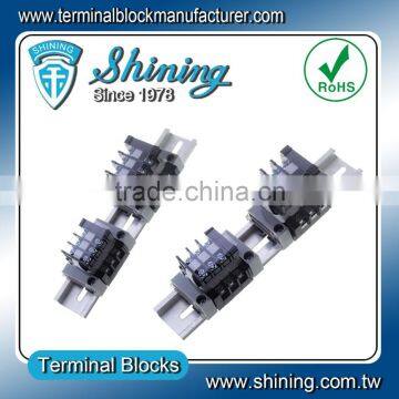 TD-015 AWG 14 Double Deck 600V 15 Amp PCB Screw Wire Connector photo-4