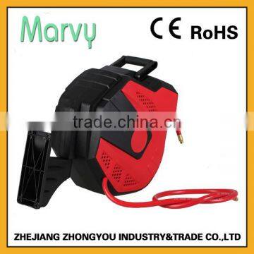 Hot New Product 2015 Portable Automatic Retractable Air Hose Reel 20m for Garage Use photo-3
