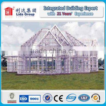 Customized Design Fast Construction Light Steel Structure Luxury Prefab House Building photo-5
