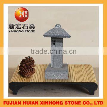 wholesale decorative oriental style stone lantern for table ornamental