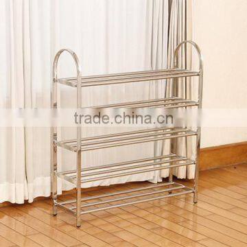 5 Tiers Stainless Steel Square Tube Shoes Storage Orginaze photo-4